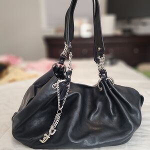 Vintage JUICY COUTURE Y2K Handbag With Bag Charm And Dust Bag